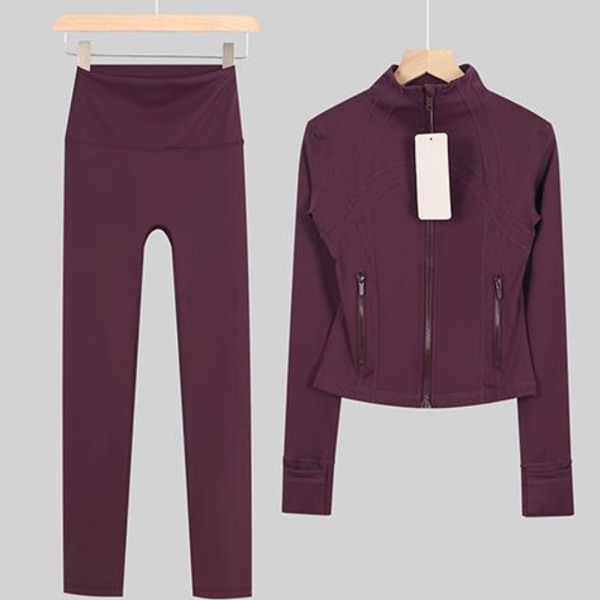 Black Plum DF Set (Cropped)